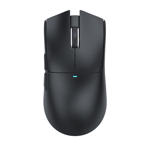 ATTACK SHARK X11 Wireless Gaming Mouse, PAW3311 Sensor, Lightweight, RGB Charging Dock, 22,000 DPI, Tri-Mode Connectivity, 5 Programmable Buttons - Black - color: Black, size: Mouse only