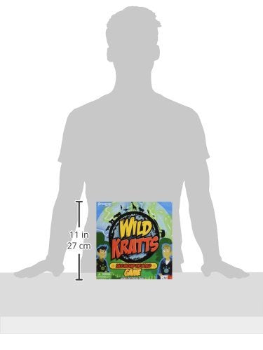 Pressman Wild Kratts Race Around the World Board Game Multicolor, 5"