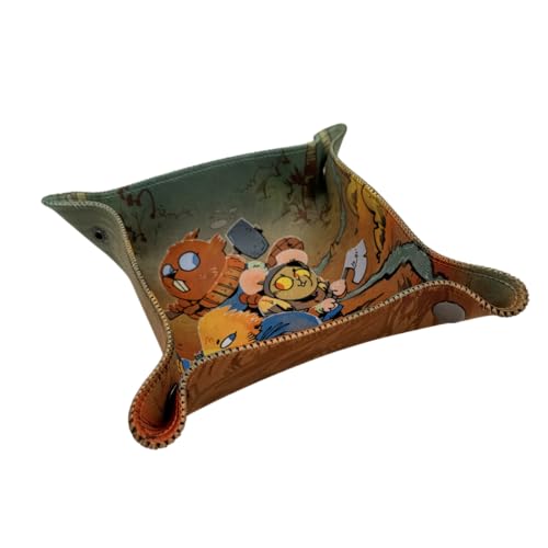 Magpie Games Root The Roleplaying Game: Dice Tray - Woodland Fantasy Artwork with Dual-Sided Design - color: Dice Tray