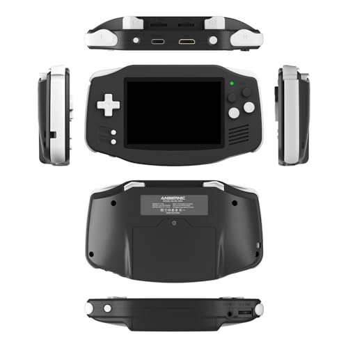 RG34XX Retro Handheld Game Consoles Classic Retro Gaming Console 64G Card Preloaded Games 5000+ rg34xx Portable Gaming Console Linux 64-bit 3500mAh Battery WiFi Bluetooth HD and TV Output Black - style: Black