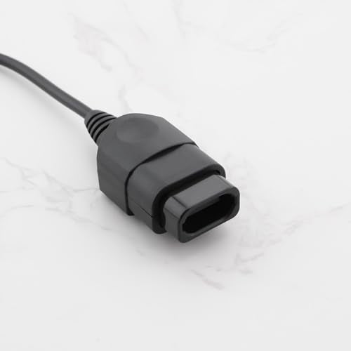 SING F LTD 2Pcs PC USB Adapter Cable Game Controller Adapter USB Converter Adapter Cable Compatible with Xbox Gen.1 Controller Black