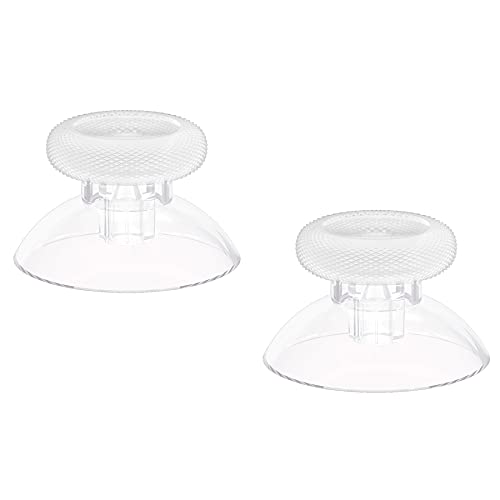 eXtremeRate Replacement Thumbsticks for Xbox Series X & S Controller, Joysticks Repair Kit for Xbox Wireless Controller, Custom Analog Stick Buttons for Xbox One S/X/Elite Controller - Clear - color: Clear