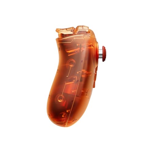 8Bitdo 64 Bluetooth Controller for Analogue 3D, Fire | Switch/Switch 2, Windows and Android Support, Wired USB, D-Input/S-Input Modes, Hall Effect Joystick, Vibration - color: Fire