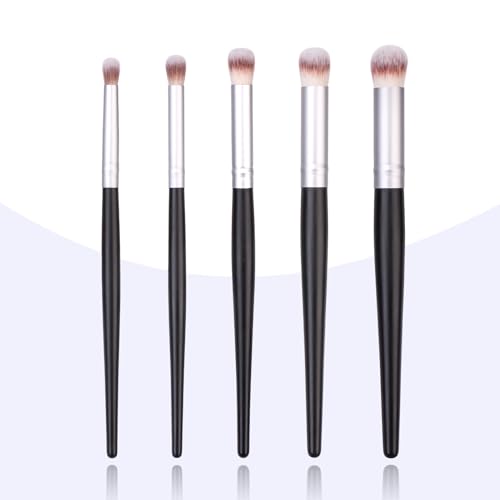 Drybrush Set - Premium Art Paintbrush Set for Miniatures,6 Different Sizes | Ultra-Soft Vegan Fibers,Banner Painting Supplies,Ideal for Detailing - style: 6P Black