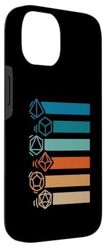 RPG Gamer Retro Polyhedral D20 Dice Set Nerdy Men Women Kids Case for iPhone 14