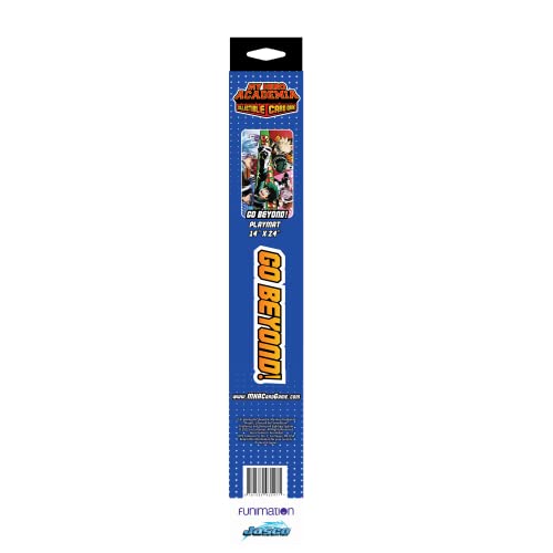 Jasco Games My Hero Academia Collectible Card Game Series 2 Crimson Rampage Go Beyond! PLAYMAT | Trading Card Game for Adults and Teens | Ages 14+ | 2 Players | Avg. Playtime 20-30 Minutes | Made