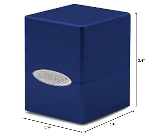 Ultra Pro - Satin Cube Deck Box - Pacific Blue - color: Pacific Blue