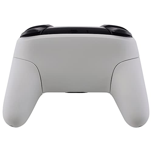 eXtremeRate Classics SNES Style Soft Touch Faceplate Backplate Handles for Nintendo Switch Pro Controller, DIY Housing Shell Grip and Buttons for Nintendo Switch Pro - Controller NOT Included - color: Classic SNES Style