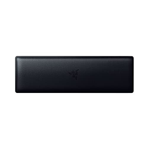 Razer Ergonomic Wrist Rest for Mini (60%) Keyboards | Plush Leatherette Memory Foam Cushion, Anti-Slip Rubber Feet - size: Mini Keyboard, style: Memory Foam