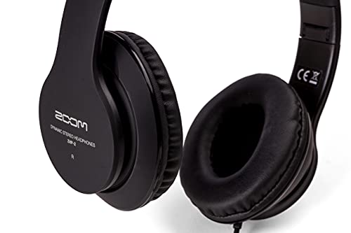 Zoom Zum-2 Podcast Mic Pack with USB Mic, Headphones & Stand | Perfect for Podcasters USB Microphone, Headphones, Tripod, Windscreen, and USB Cable Included