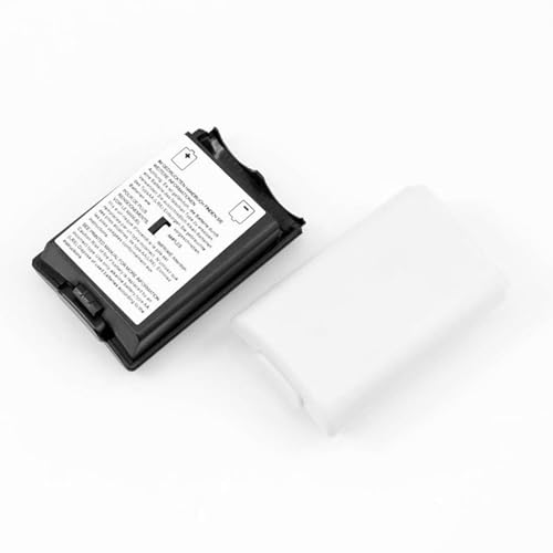 Plastic 2Pcs AA Battery Plastic Hard Back Cover Case Protector for Xbox 360 Controller