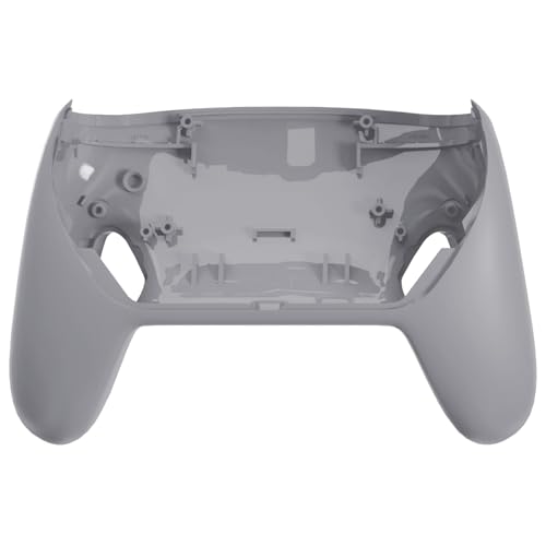 eXtremeRate Replacement Bottom Shell for Nintendo Switch 2 Pro Controller, Custom DIY Rear Plate Back Housing Cover Case for Switch 2 Pro Controller - New Hope Gray - color: New Hope Gray