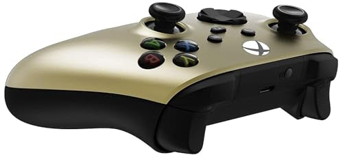 Custom Controllerzz Wireless Controller for Microsoft Xbox Series X/S & Xbox One - Soft Touch Feel - Custom Xbox Series X/S Controller (X/S Matte Gold) - color: X/S Matte Gold