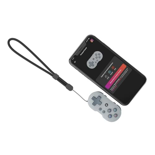 CRKD ATOM - Collectible Keychain Controller for Nintendo Switch, PC, Mac, Mobile and Smart TV (OG Grey) - color: OG Grey