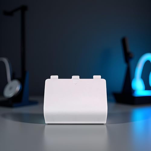 1Pc White Battery Back Cover Lid Door Case for Xbox One Controller Gamepads and Standard Controllers