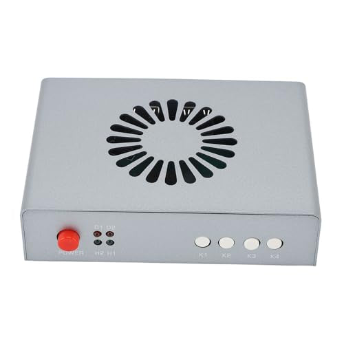 DMA Fuser 4K 60Hz, HD Multimedia Interface Overlayer Synthesizer with Dual Signal Integration, 2K 144Hz Computer Games Fusion Capture Card for Gaming and Video Conferencing,