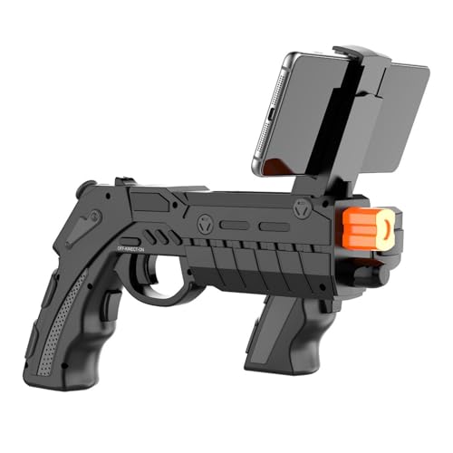 G1 Pro Mobile FPS Controller, Wireless Bluetooth Somatosensory Shooting Realistic Gun Stock for Phone & Pad, AR Gaming Joystick with Trigger for FPS & Mobile Shooters