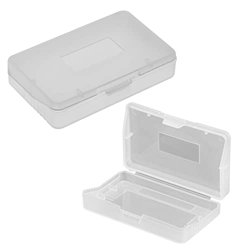 10pcs Color Case, Clear Dust Cover Console Compatible with Gameboy Game Case, Small Plastic Box Compatible with Game Boy Advance GBA