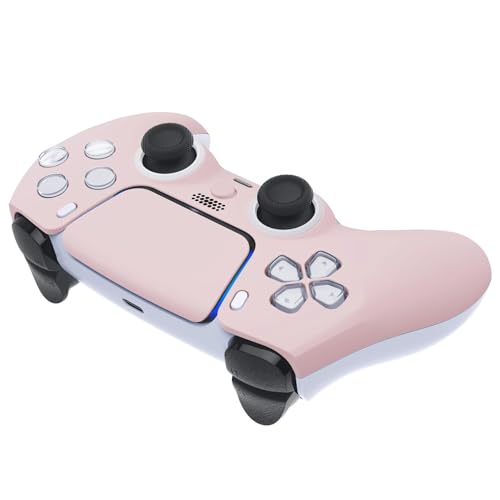 Custom Controllerzz Custom Wireless Controller Compatible with PS5 - Multiple Designs Available (Baby Pink) - color: Baby Pink