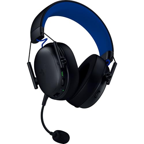 Razer BlackShark V3 X HyperSpeed Wireless Gaming Headset for PS5: 50mm Drivers - Cardioid Mic - 2.4 GHz, Bluetooth - Works with PC, Mac, Nintendo Switch, Smartphone - Long Battery Life - Black - color: Black, style: PS5