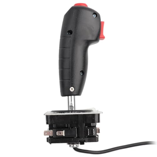 OEBUAFI 8 Way Flight Joystick with Trigger, Pressure, Ideal for Games and Flight Simulators