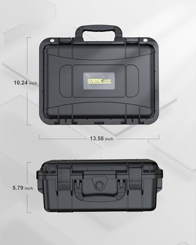 STARTRC GAMES Hard Carrying Case for Nintendo Switch 2, Professional Deluxe IP67 Waterproof, Soft Lining Hard Travel Case for Nintendo Switch 2 Console Pro Controller & Accessories (Black) - color: Black