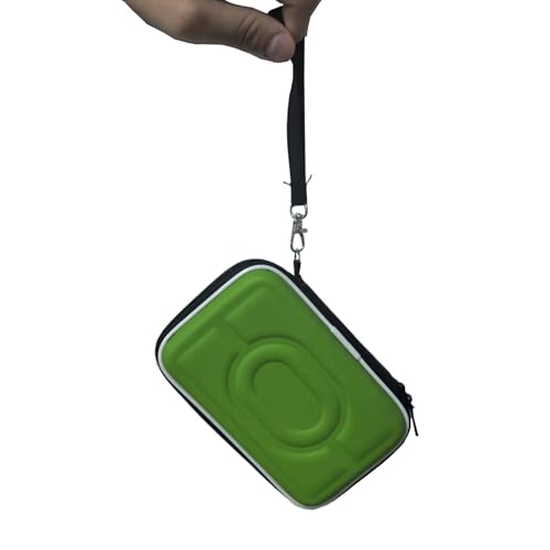 JYGamhanbil Hard Travel Carrying Case Bag Cover Shell for Nintendo GameBoy Color Advance GBA/GBC/GBP/DS Lite/NDSL/NDSi,for Anbernic RG34XX,Green - color: Green