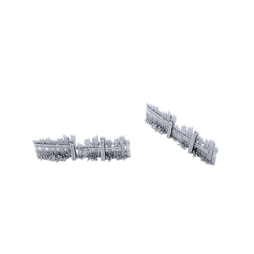 EnderToys Ye Old Fence - DND Terrain Compatible with Dungeons and Dragons, 28mm Miniature Wargaming, Tabletop RPGs, Wargame Scenery