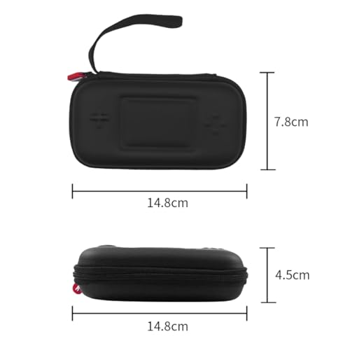 Fundiyengdi RG28XX Game Console Carrying Case, Portable Storage Bag for Game Console -Black