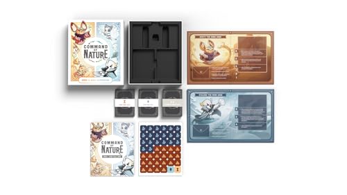 Unstable Games - Command of Nature Expansion - Sand & Wind Expansion - A Competitive Strategic Deck-Building Card Game for Kids, Teens, Adults - Great for Family Game Night - color: Sand and Wind Expansion