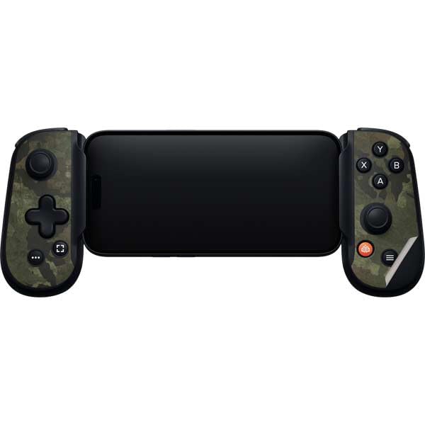 Skinit Decal Gaming Skin Compatible with Backbone One for iPhone Game Controller - Hunting Camo Design - color: Green - CAMOXX05