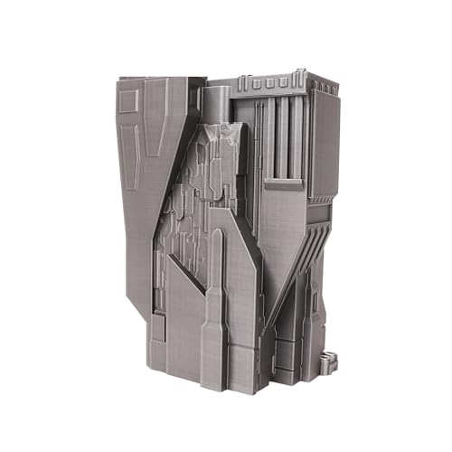 6mm Sci-Fi Cityscape Bundle 4 - Tabletop Terrain for Miniatures Games Such as Epic Battletech Adeptus Titanicus (Bundle 4) - size: Bundle 4 without Hexes
