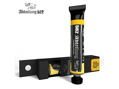 ABTEILUNG 502 Model Kit, 20ml, Metallic Gold - color: Metallic Gold, size: 0.7 Fl Oz (Pack of 1)