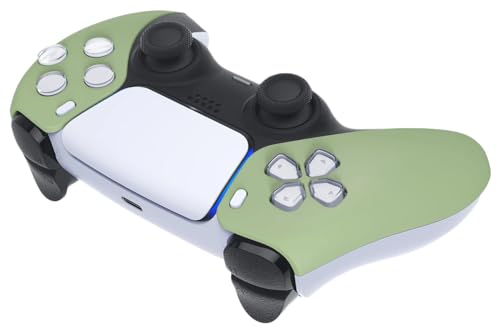 ProControllers LLC Custom Wireless Controller for PS5 - Hand Airbrushed & Multiple Designs Available (Olive Green) - color: Olive Green