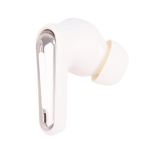 Low Latency Wireless Gaming Earbuds Dual Device Smart Connectivity 3D Sound Quality for Immersive Gaming PC VR Earbuds Noise Cancelling Mic (White) - color: White