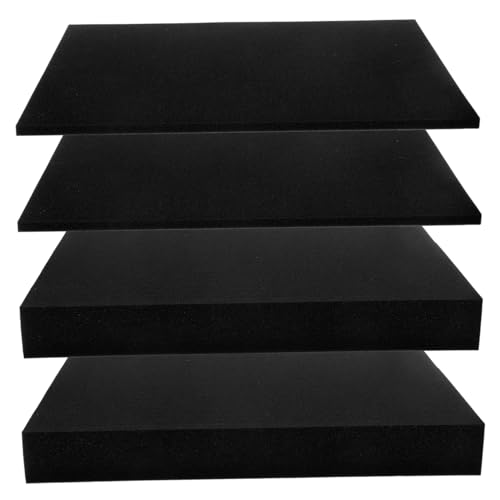 HOMSFOU 4pcs Hand Tearable Foam Inserts for Camera and Game Box Foam for Shipping and Storage