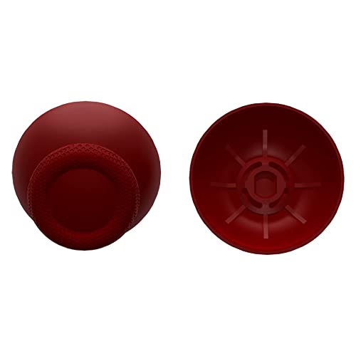 eXtremeRate Carmine Red Replacement Thumbsticks for PS5 Controller, Custom Analog Stick Joystick for PS4 Controller Universal - color: Carmine Red