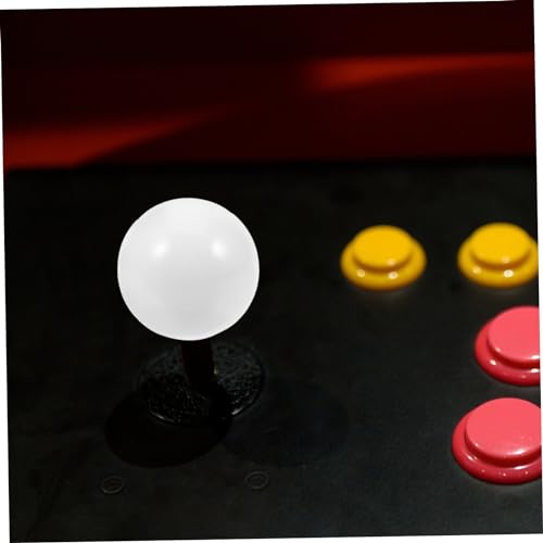 Game Stick Joystick Ball Head Replacement Plastic Game Controller Joystick Accessory for Arcade and Simulation Easy to Install