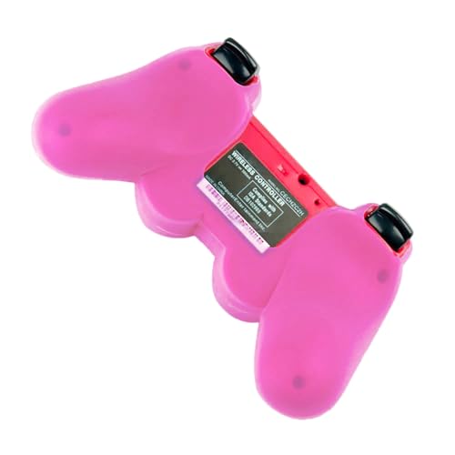 OSTENT Protective Silicone Gel Soft Skin Case Cover Pouch for Sony PlayStation PS2 PS3 Controller Color Pink - color: Pink
