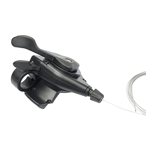 CYSKY Bike Shifter Levers 1 Pair 3x7 21 Speed Gear Shifter Mountain Bicycle Derailleur with Gear Indicator Right and Left Thumb Shift Levers Combo - color: 3x7 21 Speed