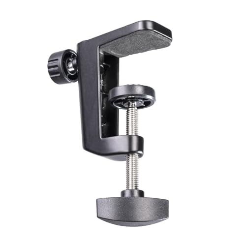 Desktop Microphone Boom Arm, Purple | Heavy Duty, Adjustable, Metal, Mic Stand - color: Purple