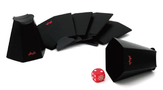 Junk Sail Dice Cup β Set of 6 Ultra-Thin Foldable Dice Cups (Patented Crescent-Press Design)