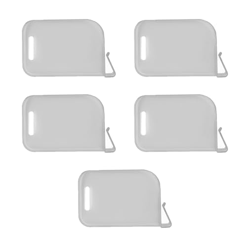 10Pcs Plastic Card Box Divider, Portable Storage Partition Board for Game Card Classification - color: gray