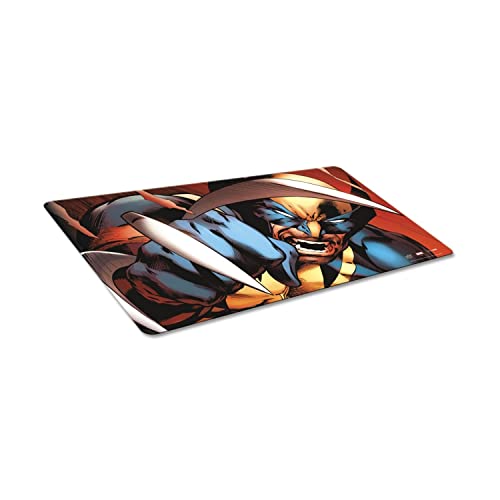 Marvel Wolverine Playmat | X-Men TCG and Gaming Accessory | Official Marvel Licensed Play Mat Product | Playmat Size 24" x 13.5"