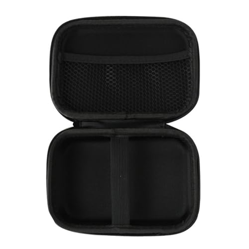 SOMUMOK Protector Case Storage Box for R36S Scratchproof Bag Handheld Game Console Travel Carrying Case with Pocket - color: Black