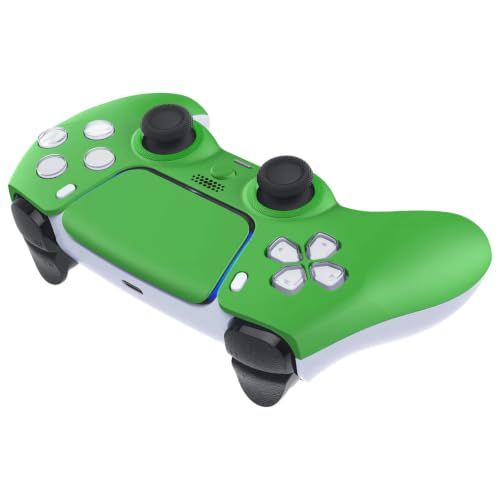 Custom Controllerzz Custom Wireless Controller Compatible with PS5 - Multiple Designs Available (Green) - color: Green