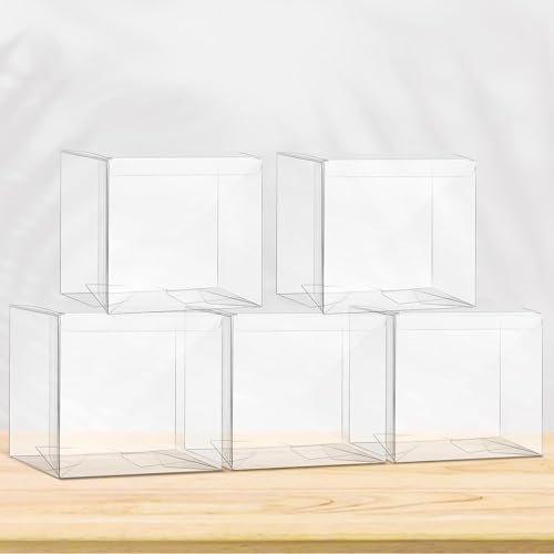 10 Pack Clear PKMN ETB Protector Case, PKMN Elite Trainer Box Protector, PET Plastic Display Box Protector for Collectors Gifts Elite Trainer Boxes - 0.5mm Thick (Pack of 10) - size: 10 Pack
