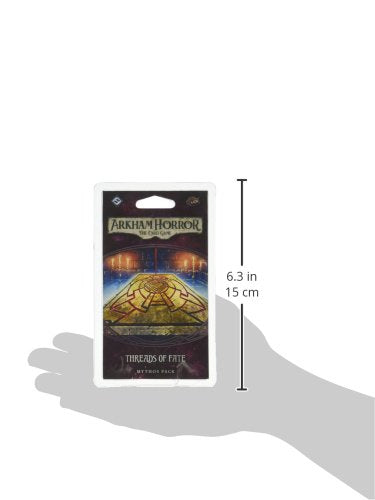 Arkham Horror The Card Game Threads of Fate MYTHOS PACK | Horror Game | Mystery Game | Cooperative Card Game | Ages 14+ | 1-2 Players | Average Playtime 1-2 Hours | Made by Fantasy Flight Games - size: Mythos Pack, style: Threads of Fate