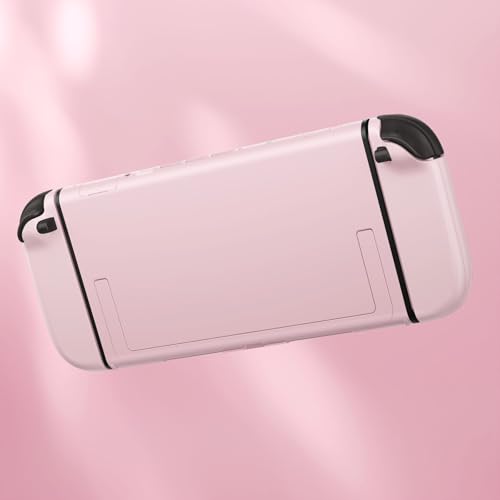 eXtremeRate DIY Replacement Shell Buttons for Nintendo Switch 2, Full Set Rear Back Plate Controller Housing with Button for Switch 2 Console & Joycon 2 - Deluxe Version - Cherry Blossoms Pink - color: Cherry Blossoms Pink