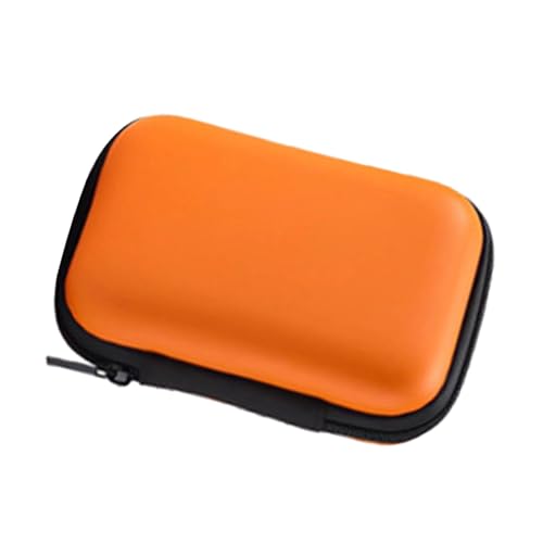 Protector Case Storage Box for R36S Scratchproof Bag Handheld Game Console Travel Carrying Case with Pocket - color: Blue